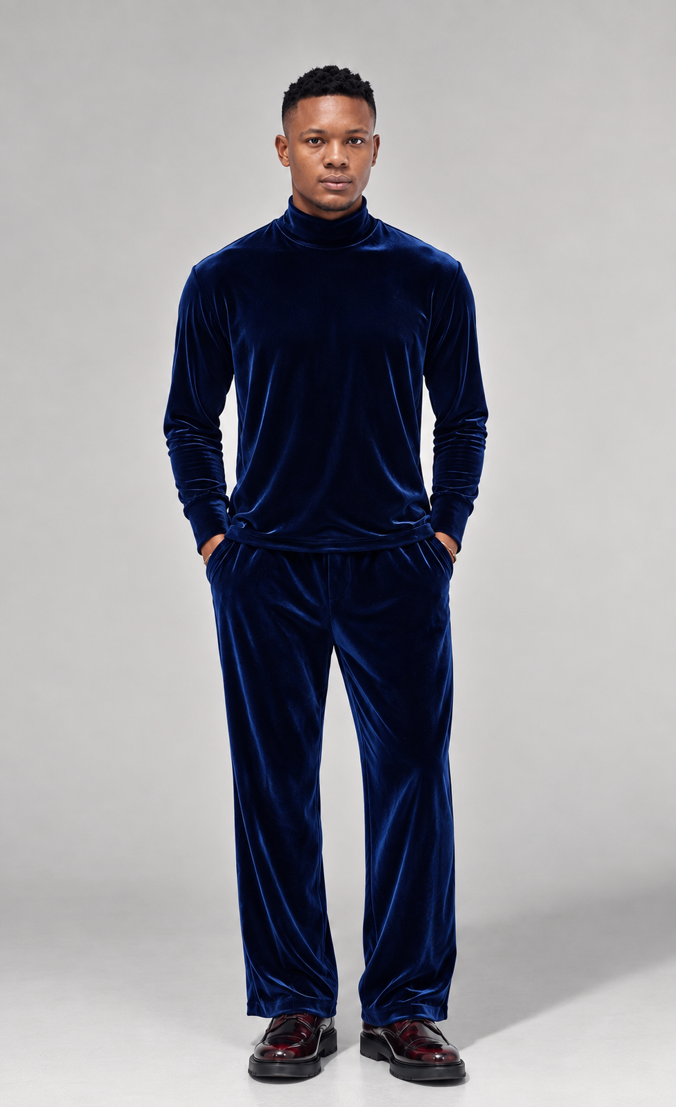 Velvet Pants Set